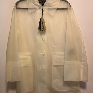 NWT 🌧️ CLEAR BURBERRY COAT